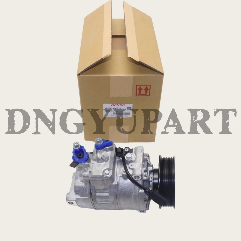 4G0260805A OEM DENSO A/C Compressor For Audi A6 A7 A8 2.8 3.0T 2012-2017 R134a - Image 1 of 4