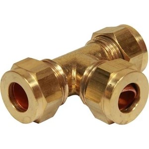 Gas Equal Tee 22mm - Picture 1 of 6