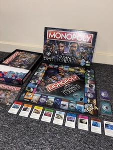 Marvel Studios Black Panther Wakanda Forever Monopoly Board Game - Picture 1 of 9
