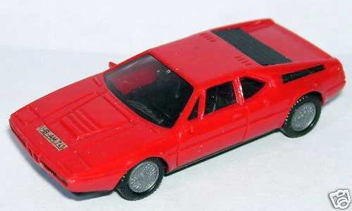 Micro Herpa Ho 1/87 BMW M1 Rosso No. Box - Immagine 1 di 1