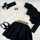 American Girl Doll Today Vtg PC 1996 Recital Outfit Tuxedo Gold Bows Formal Set