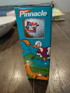 Disney Mickey Mouse Unlimited Pinnacle Golf Balls set of 3 Brand New Mickey B5 - Picture 1 of 1