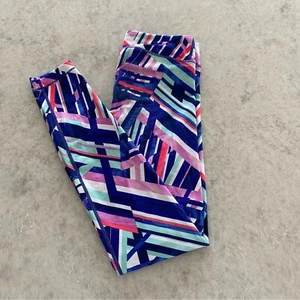 Athleta Girl Geometric Tight Leggings - Size L (12) - Picture 1 of 5