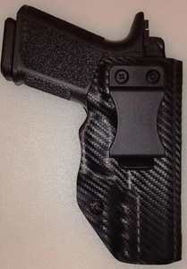 P80 PF940C (AIWB / IWB) G19 - Kydex Holster -Reduced Profile & Print - Picture 1 of 4