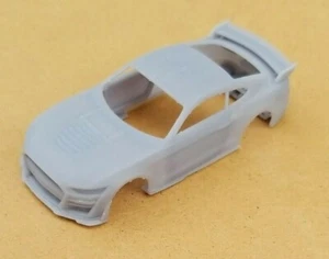 ABS-LIKE RESIN 3D PRINTED 1/64 2020 FORD MUSTANG GT500 BODY - Picture 1 of 10