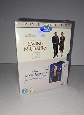 Saving Mr. Banks / Mary Poppins 2 Films Disney 50th Anniversary Blu-ray [ UK I - Image 1 of 2