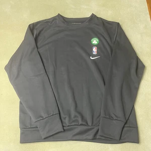 Nike NBA Boston Celtics Team Issue On-Court Warm-Up Sweatshirt Men's Size LT - Picture 1 of 6