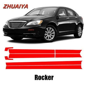 Rockers PreCut PPF Paint Protection Film For CHRYSLER 200 LX 2011-2014 - Picture 1 of 8