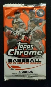 2013 Topps Chrome Update Series Pack Mega Box Zack Wheeler Gerrit Cole RC? - Picture 1 of 2