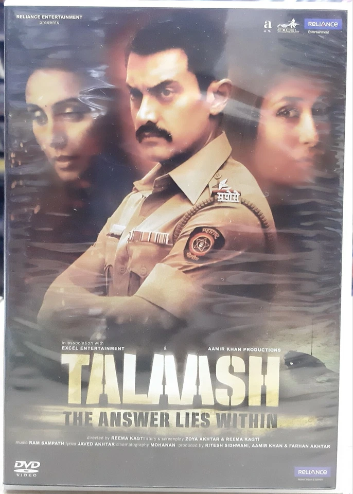 TALAASH - AAMIR KHAN, KAREENA, RANI - BOLLYWOOD MOVIE DVD 2-Disc Special Edition - Image 1 of 1