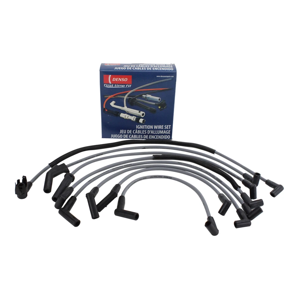 For Ford Bronco II Ranger V6 Ignition Spark Plug Wire Set 8mm DENSO 671-6073 - Image 1 of 4