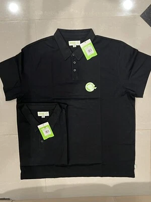 (2) Polos de jersey de teca negra Reef. Talla XXL. Se vende como un conjunto Foto 1 de 3