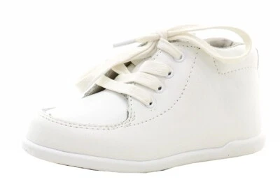Zapatos Oxford Josmo Smart Step para niños pequeños Daniel First Walkers blancos talla: 5,5T Foto 1 de 4