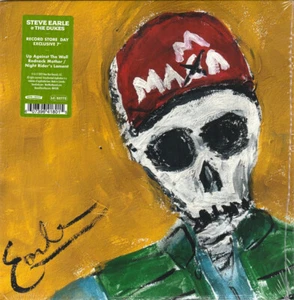 Steve Earle & The Dukes - Up Against The Wall Redneck Mother / Night Rider' - Picture 1 of 5