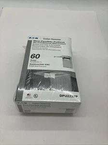 Eaton AC Disconnect, Non-Fusible Pullout 60 Amp 3R. NEW. Free shipping. - Picture 1 of 5