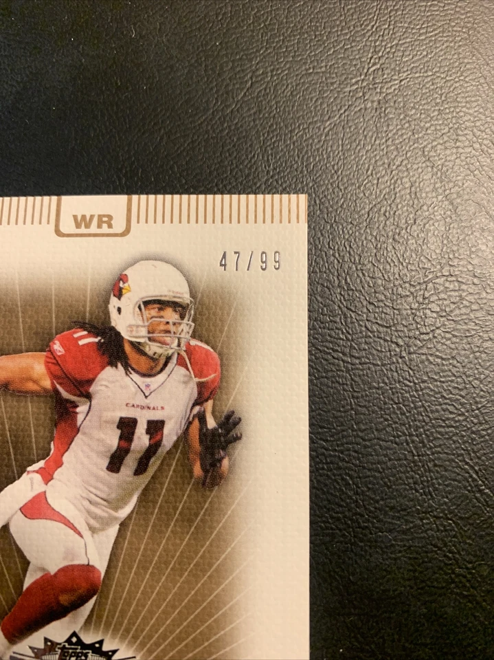 BFF 2007  Topps Triple threads /99 Gold #63 Larry Fitzgerald Arizona Cardinals￼ - Image 1 of 3