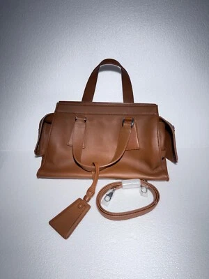 Bolso de Mano Giorgio Armani Cuero Camel, Cuero Foto 1 de 4