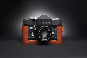 Genuine Real Leather Half Camera Case Bag Cover for ALPA 11si 10s 10e 10d 9d - Picture 1 of 40