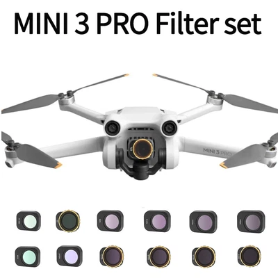 MCUV CPL ND4 8 16 32 Drone Camera Lens Filter Kit for DJI Mini 3 Pro Accessories - Image 1 of 4