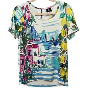 Bogner Women’s Multicolor beautiful print Shirt Size Size 6 (S) - Picture 1 of 5