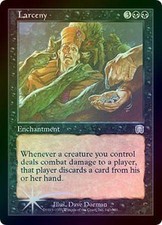 Larceny - Foil New MTG Mercadian Masques Magic 2B3