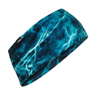 Zan® Headband SportFlex® Series Mossy Oak® Elements Agua Seawater® - Image 1 of 2