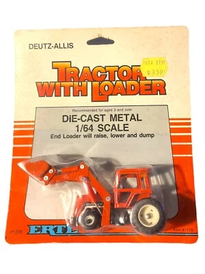 ERTL 1/64 Deutz Allis Loader Tractor DIE CAST In Original Packaging #1226 § - Image 1 of 4