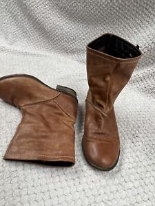 Next Boots Size Uk 4 In Brown Leather 