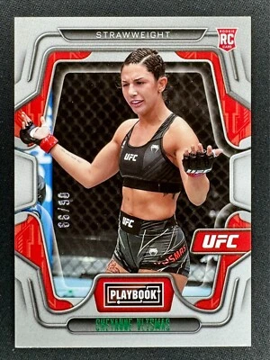 Cheyanne Vlismas RC 6/99 2023 Panini Chronicles UFC Playbook Green Parallel - Image 1 of 2