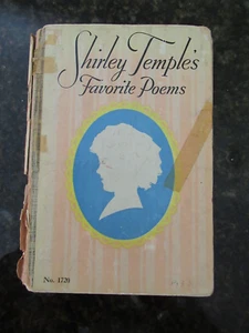 1936 Shirley Temple's Lieblingsgedichte Nr. 1720 Kipling Durston usw. KOSTENLOSER VERSAND - Bild 1 von 6