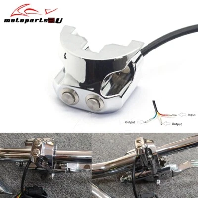 CNC Motorcycle 1'' Handlebar Switch Mount For Harley Air Ride Switch Controller - Image 1 of 4
