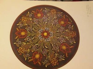 Rosemaling Rogaland Style Folio I- Vi Thode Signed-8 Designs, 1976 - Picture 1 of 9