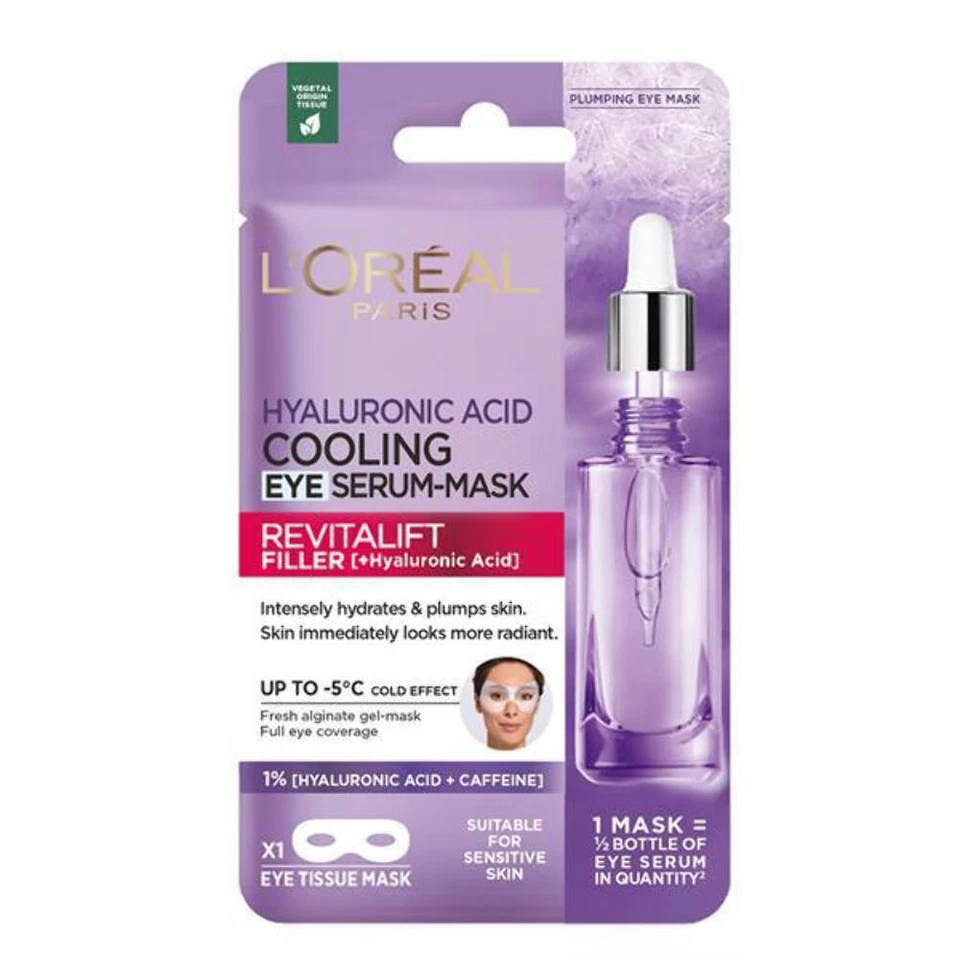 L'Oreal Revitalift Filler Cooling Eye Tissue Mask - image 1 of 1