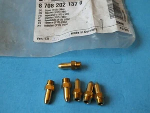 6pcs Bosch Thermotechnik 87082021370 (8 708 202 137 0) Nozzle - Picture 1 of 3