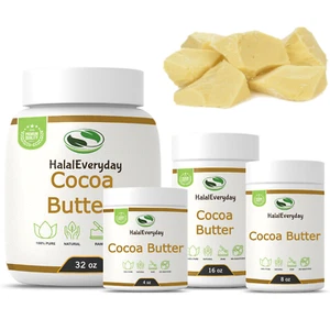 Raw Cocoa Butter 100% Pure Unrefined Organic Food Grade A Chocolate Bean Cacao - Picture 1 of 12