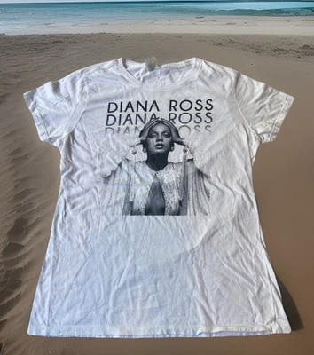 Women’s DIANA ROSS Elegance Concert Tour SHIRT Women’s Small Ex THE SUPREMES New - Image 1 of 4