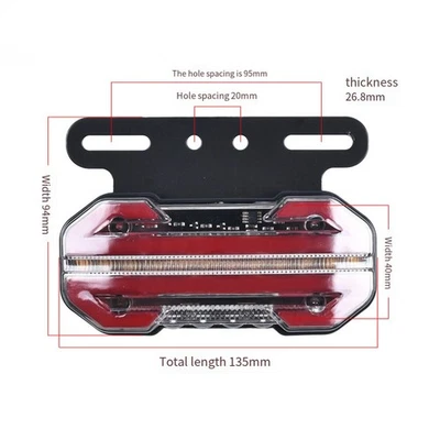 24V LED Side Lights Harsh Weather Easy Installation Long-lasting Usage - Image 1 of 4