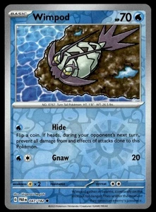 2023 Paradox Rift - Rev. Holo Pokemon Wimpod 47/182 NM - Picture 1 of 1