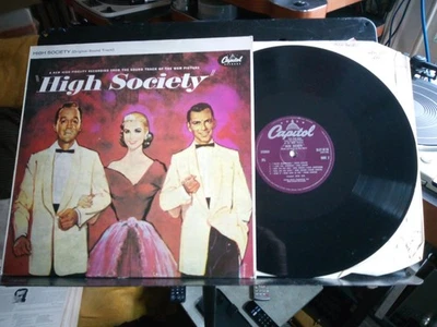 High Society - Frank Sinatra - Original Soundtrack - UK Capitol SLCT6116 LP   - Image 1 of 3