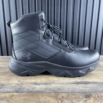 Botas tácticas Under Armour UA Stellar G2 para hombre talla 10 negras con cremallera lateral Foto 1 de 4