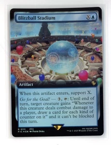 mtg FIC Blitzball Stadium #111 Extended Art FOIL - Picture 1 of 2