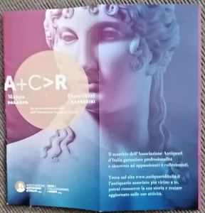 ROMA PALAZZO BARBERINI ARTE + COLLEZIONISMO DEPLIANT INFORMATIVO - Picture 1 of 2