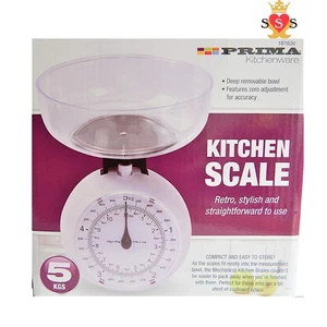18163c Prima Küchenwaage mechanisch je 5 kg - Bild 1 von 1