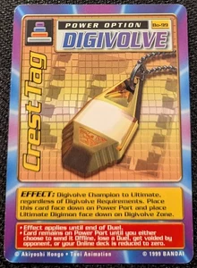 Digimon Digi Battle Series 2 BO-99 Crest Tag MP - Picture 1 of 2