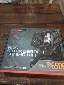 ASUS ROG Strix B650E-F Gaming WiFi AM5 ATX AMD Motherboard - Picture 1 of 11