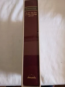 ERNEST HEMINGWAY THE SUN ALSO RISES Library of America (Hardcover) SEALED NEW - Picture 1 of 4