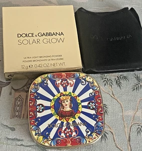 Dolce&Gabbana Solar Glow Ultra-Light Bronzing Powder 00 Sunlight 12g NWB RRP£65 - Picture 1 of 7