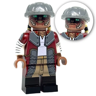 Minifiguras piratas personalizadas de Star Wars Hondo Ohnaka - lego - Imagem 1 de 2