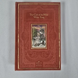 The Call Of The Wild and White Fang, Jack London, 2001 Hallmark Gift Books. Used - Picture 1 of 11
