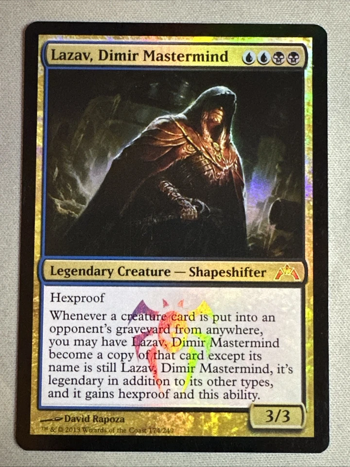 MTG / Lazav, Dimir Mastermind / GTC / #174 / FOIL / Mythic / NM - Image 1 of 2